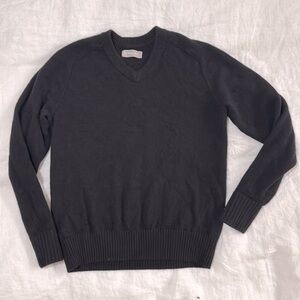 Everlane cashmere wool high-V neck sweater